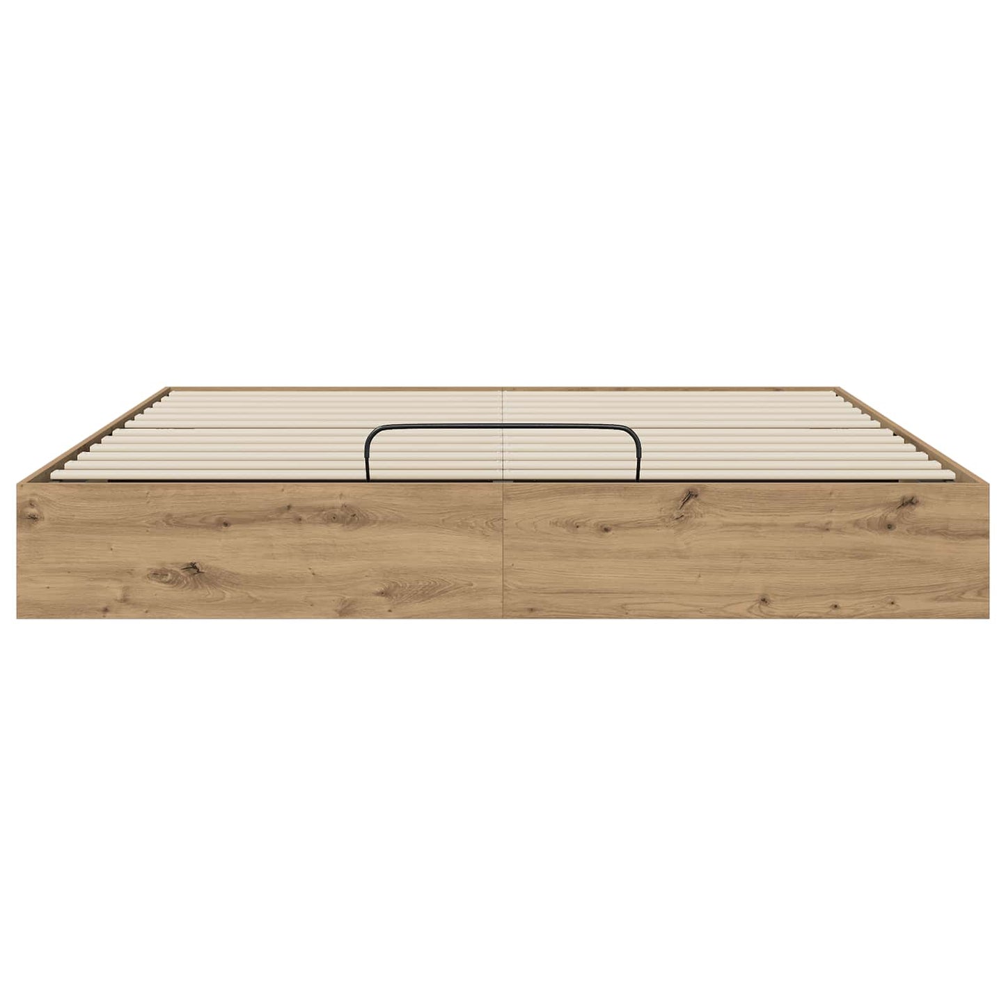 Ottoman Bedframe Ambachtelijk eiken 193 x 120 x 25 cm