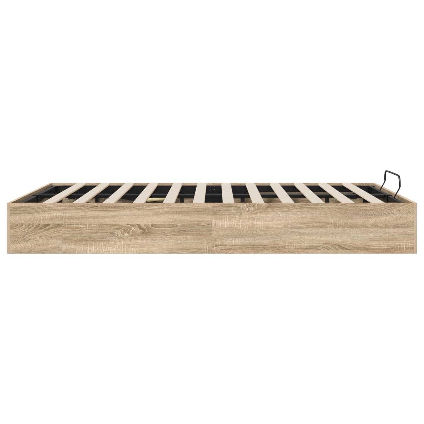 Ottoman Bedframe Sonoma Eiken 193 x 120 x 25 cm Spaanplaat