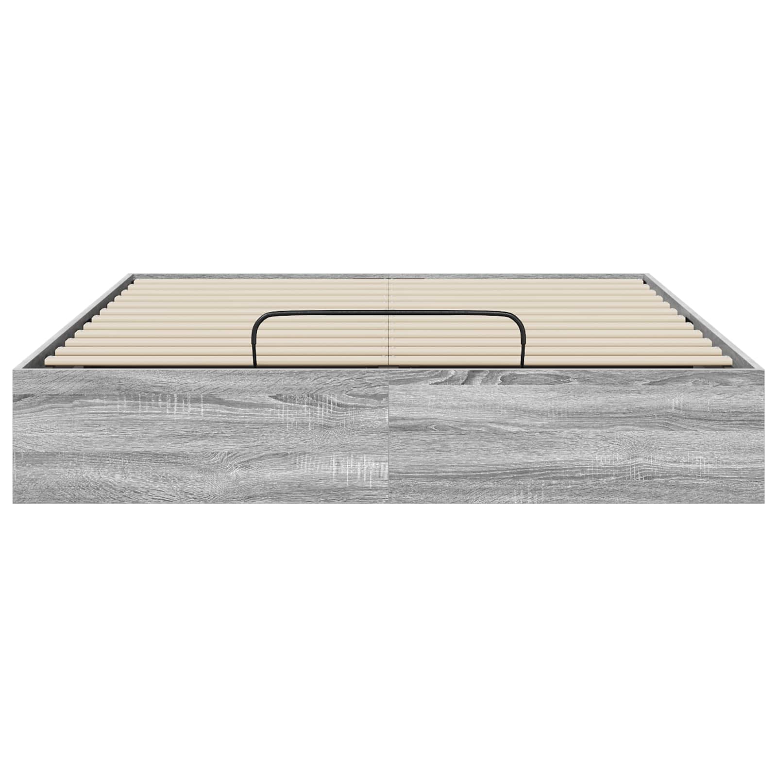 Ottoman Bedframe Grijs Sonoma 193 x 120 x 25 cm Spaanplaat