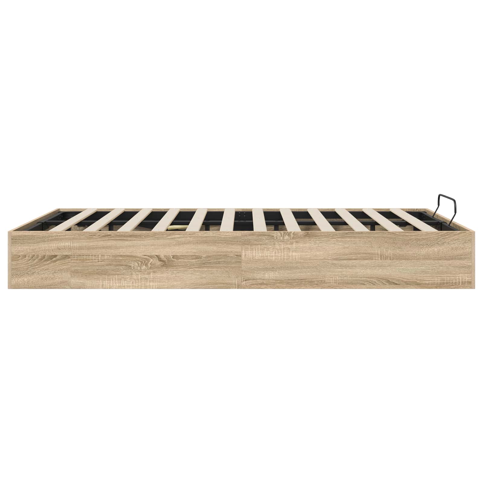 Ottoman Bedframe Sonoma Eiken 193 x 120 x 25 cm Spaanplaat