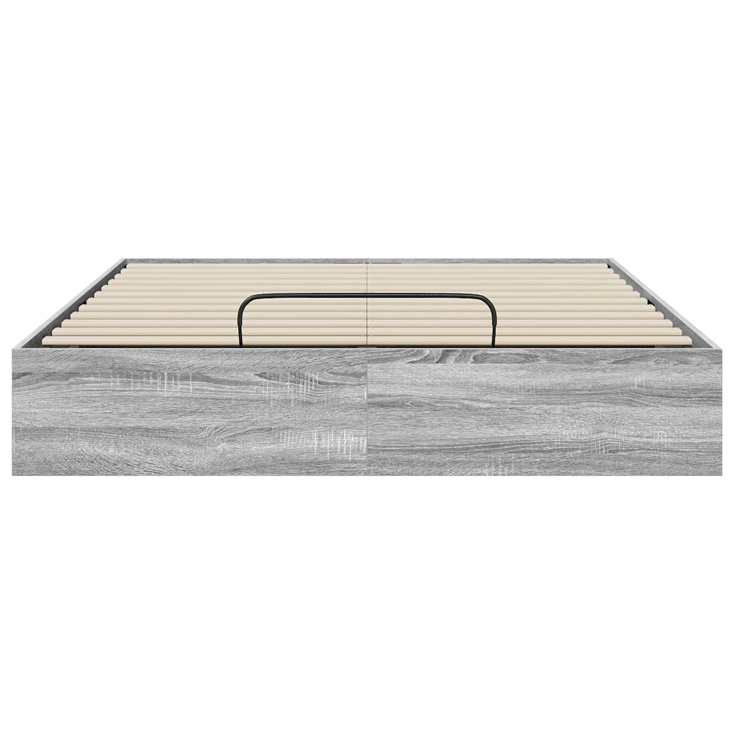 Ottoman Bedframe Grijs Sonoma 193 x 120 x 25 cm Spaanplaat