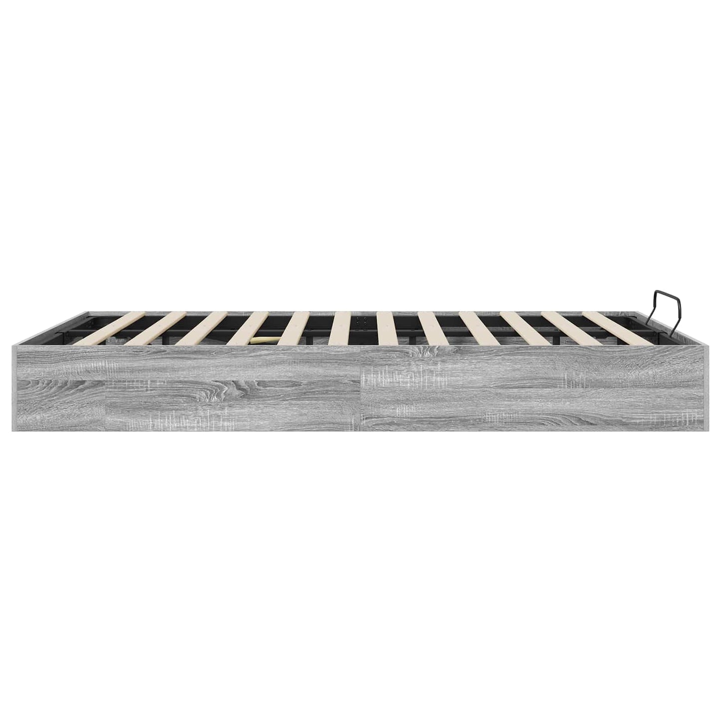 Ottoman Bedframe Grijs Sonoma 193 x 120 x 25 cm Spaanplaat