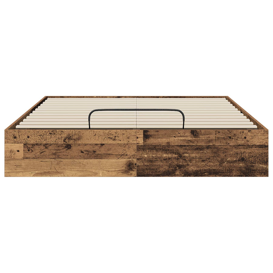 Ottoman Bedframe Oudhout 193 x 120 x 25 cm Spaanplaat
