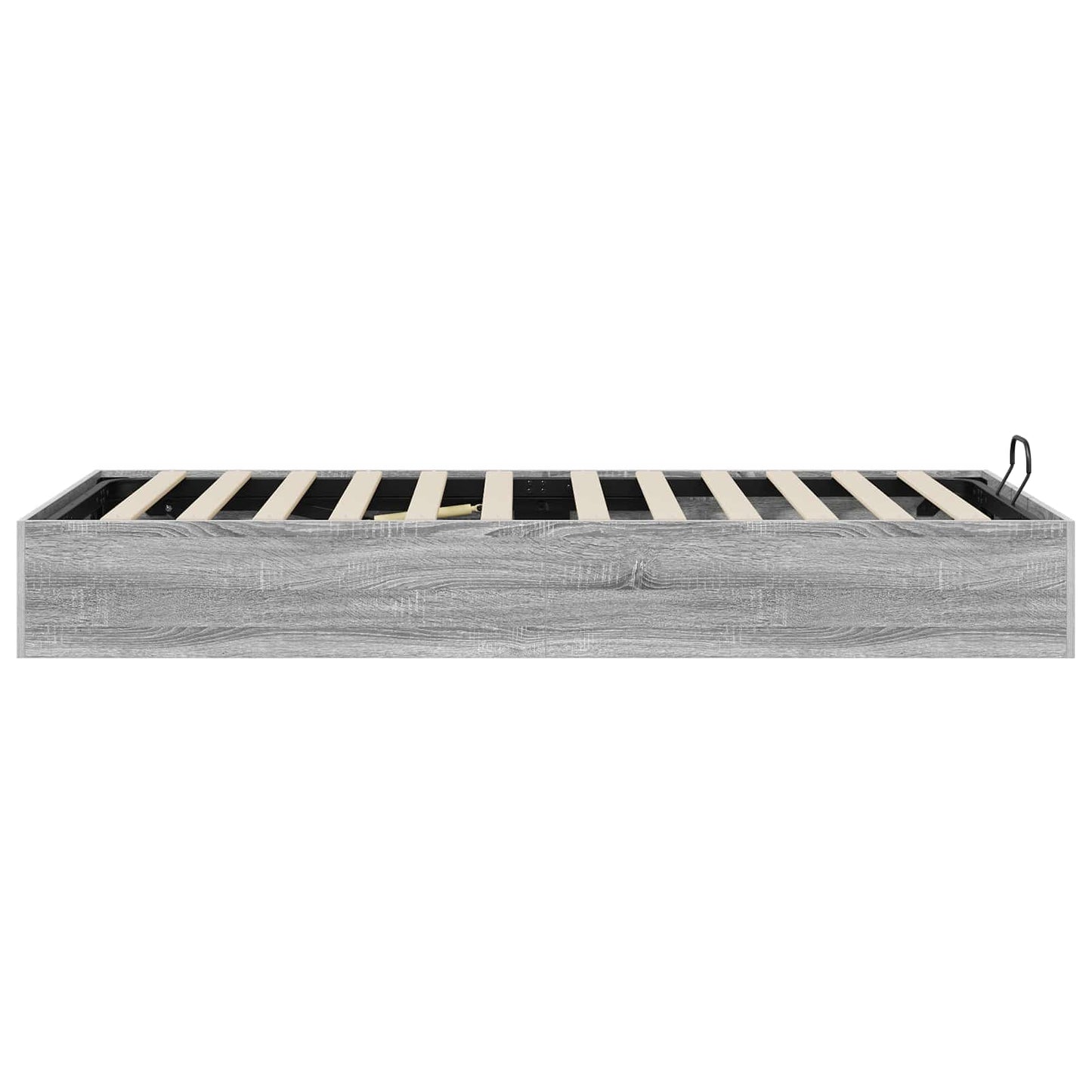 Ottoman Bedframe Grijs Sonoma 193 x 120 x 25 cm Spaanplaat