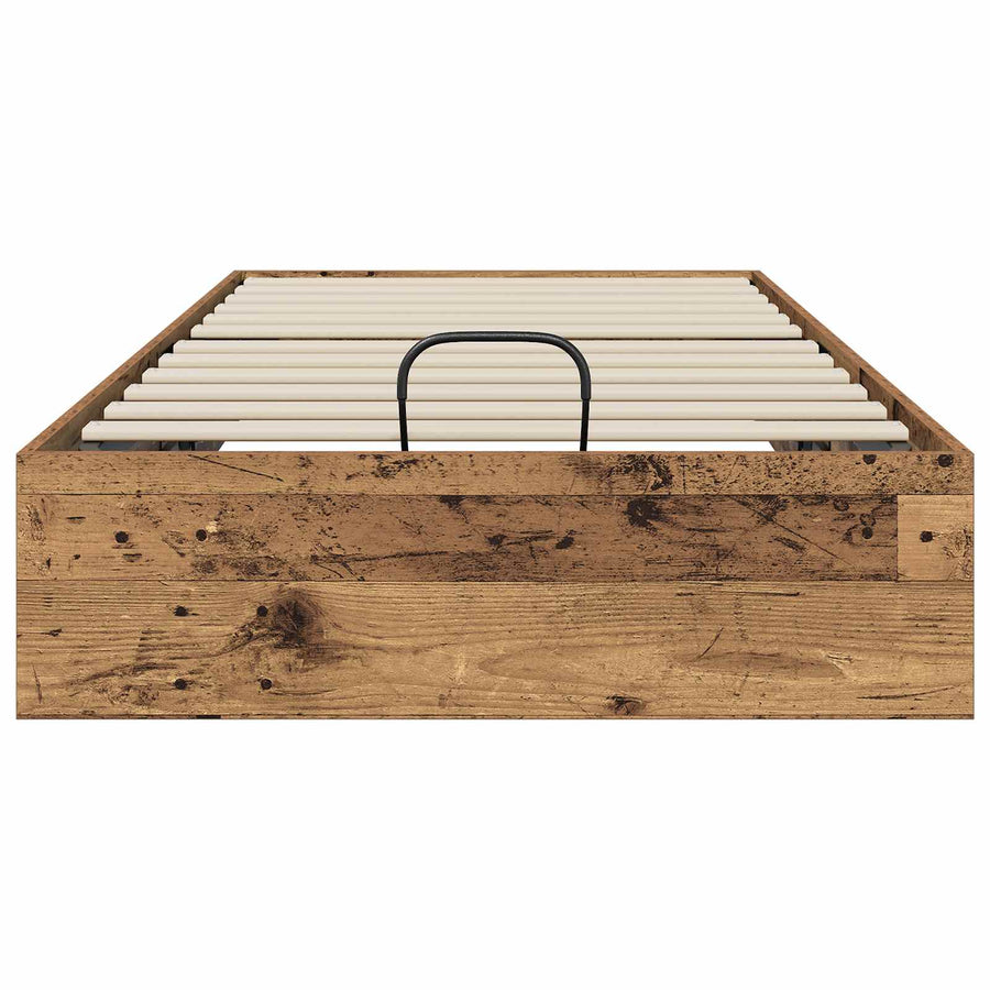 Ottoman Bedframe Oudhout 193 x 120 x 25 cm Spaanplaat