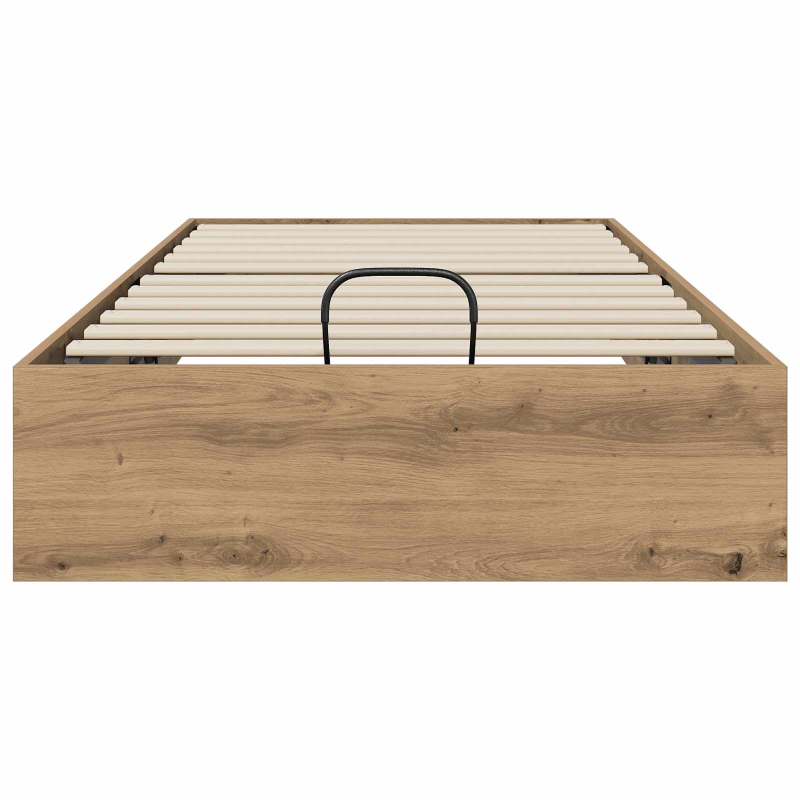 Ottoman Bedframe Ambachtelijk eiken 193 x 120 x 25 cm