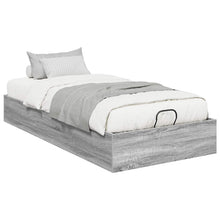 Ottoman Bedframe Grijs Sonoma 193 x 120 x 25 cm Spaanplaat