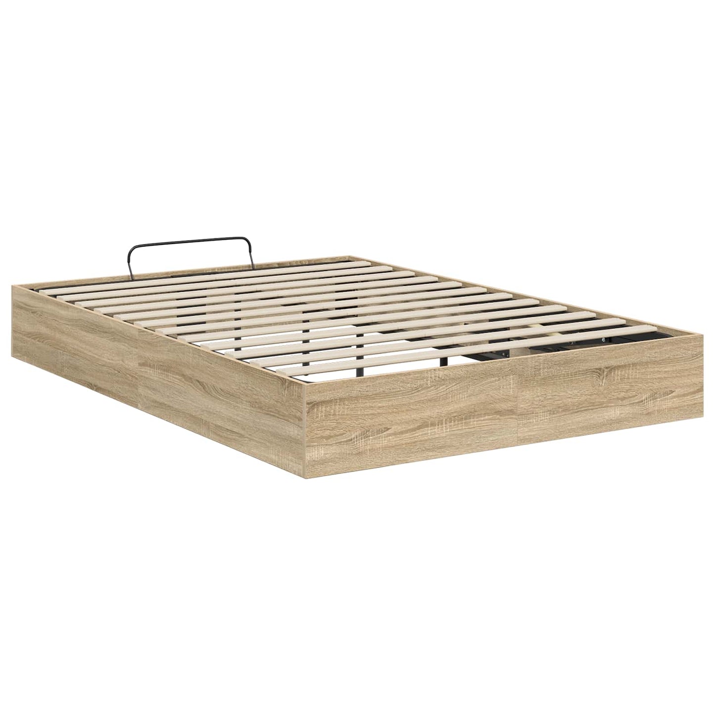 Ottoman Bedframe Sonoma Eiken 193 x 120 x 25 cm Spaanplaat