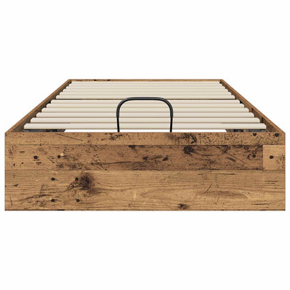 Ottoman Bedframe Oudhout 193 x 120 x 25 cm Spaanplaat
