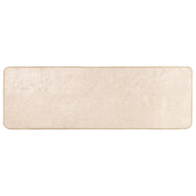 Vloerkleed Print Crème 200 x 50 cm Polyester en PVC