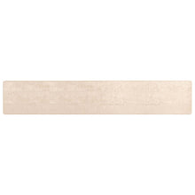 Vloerkleed Print Crème 400 x 100 cm Polyester en PVC