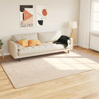 Vloerkleed 230x150 cm crème polyester PVC