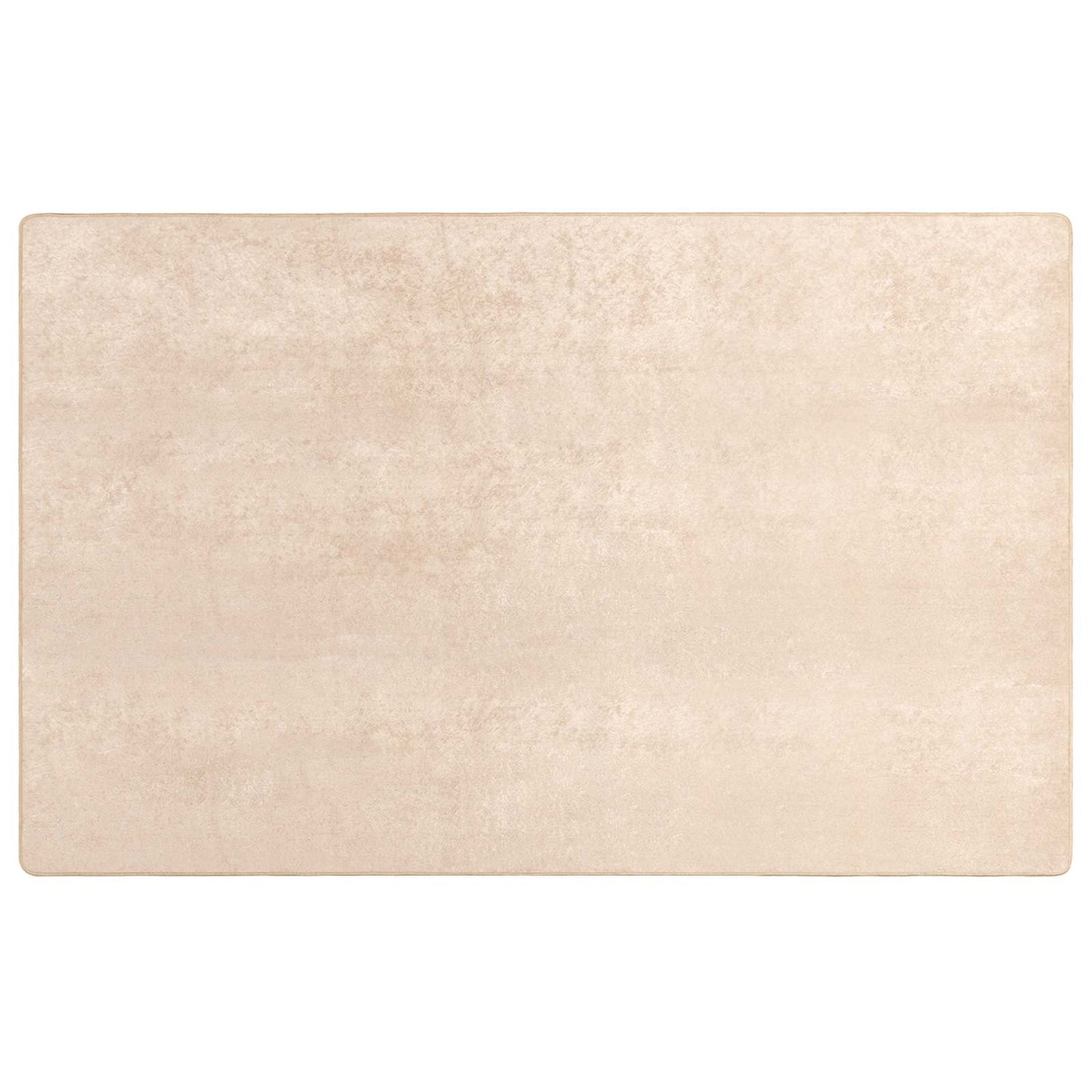Vloerkleed Print Crème 230 x 150 cm Polyester en PVC