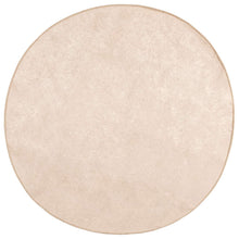 Vloerkleed Print Crème Ø 120 cm Polyester en PVC