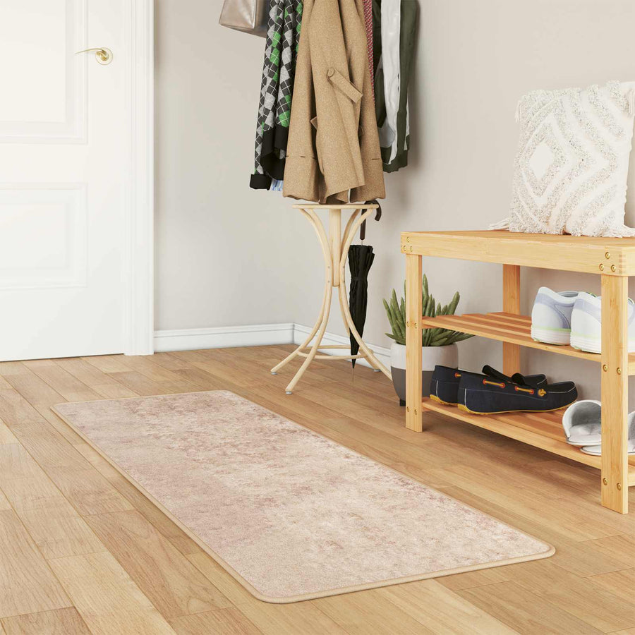 Vloerkleedloper MARSA Beige 50 x 200 cm Polyester en PVC