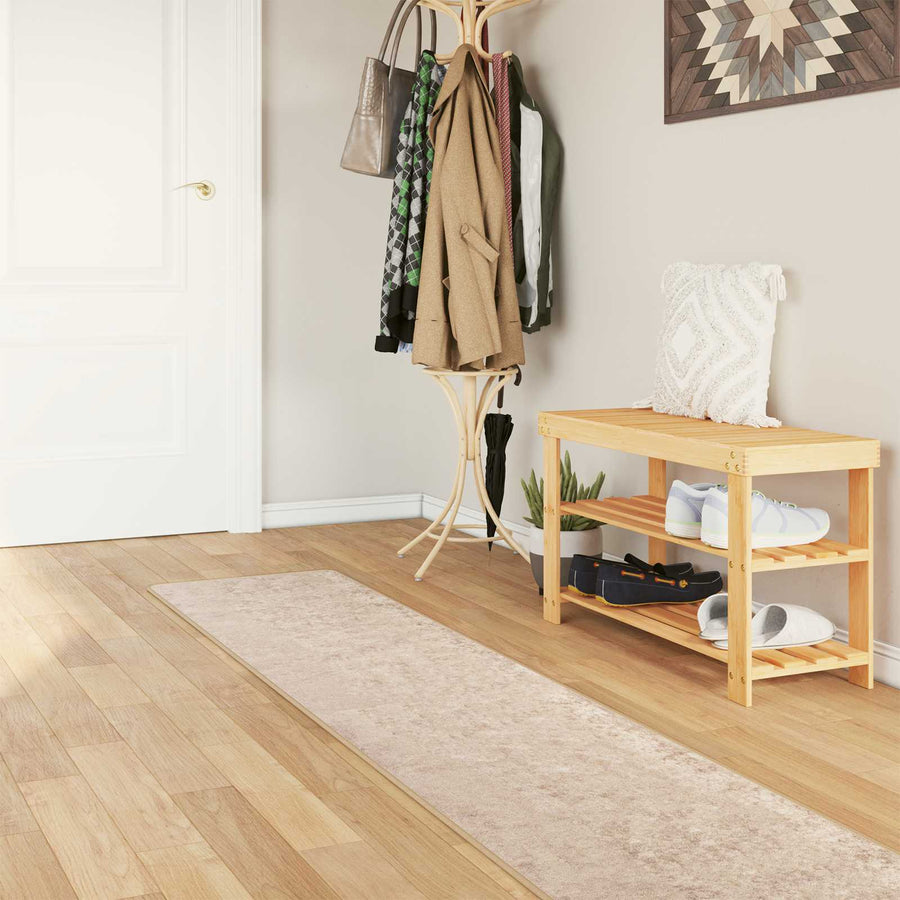 Vloerkleedloper MARSA Beige 50 x 300 cm Polyester en PVC