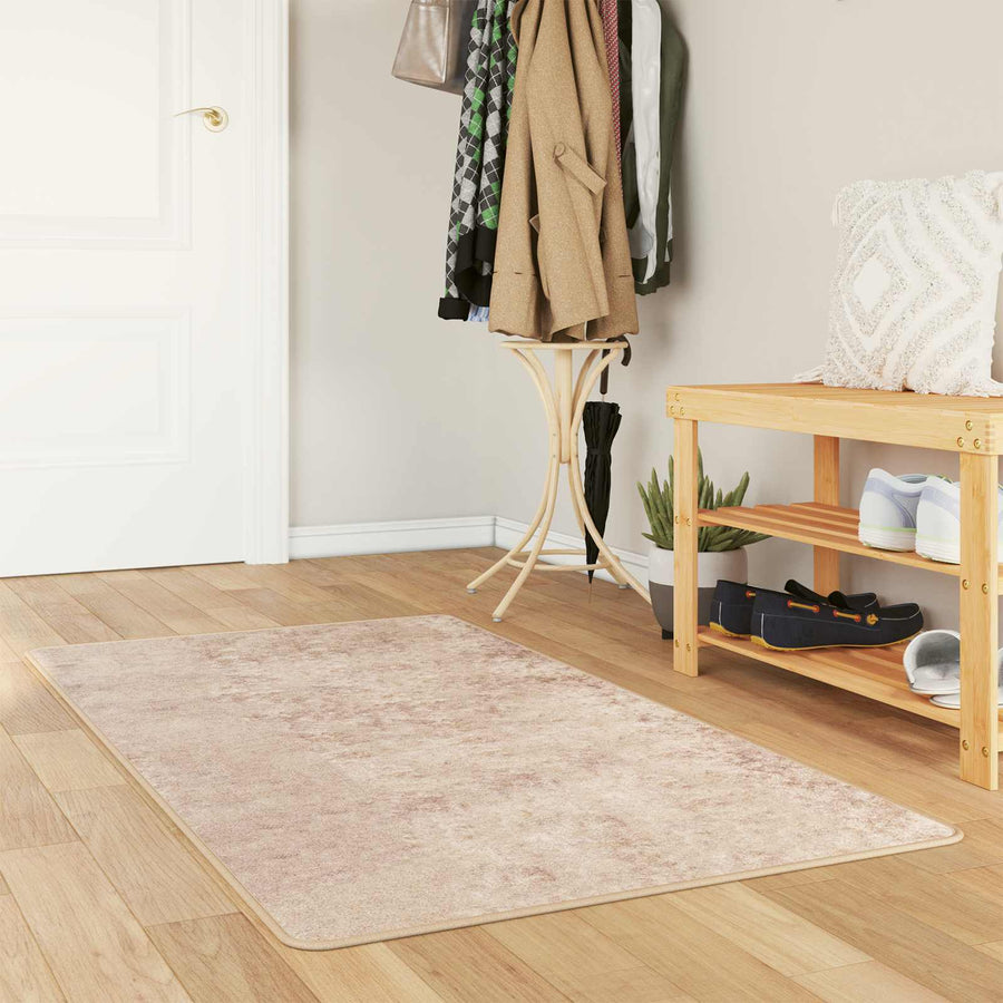 Vloerkleedloper MARSA Beige 80 x 200 cm Polyester en PVC