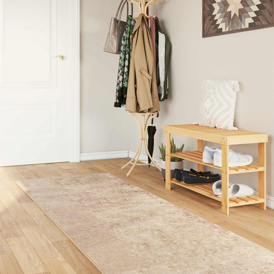 Vloerkleedloper MARSA Beige 80 x 300 cm Polyester en PVC