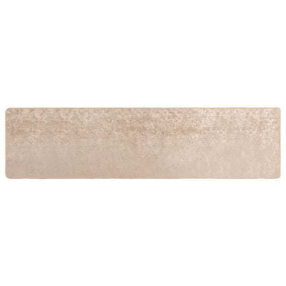 Vloerkleedloper MARSA Beige 80 x 400 cm Polyester en PVC