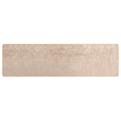 Vloerkleedloper MARSA Beige 100 x 400 cm Polyester en PVC