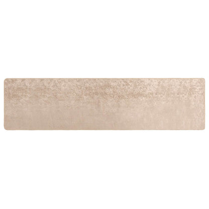 Vloerkleedloper MARSA Beige 100 x 450 cm Polyester en PVC