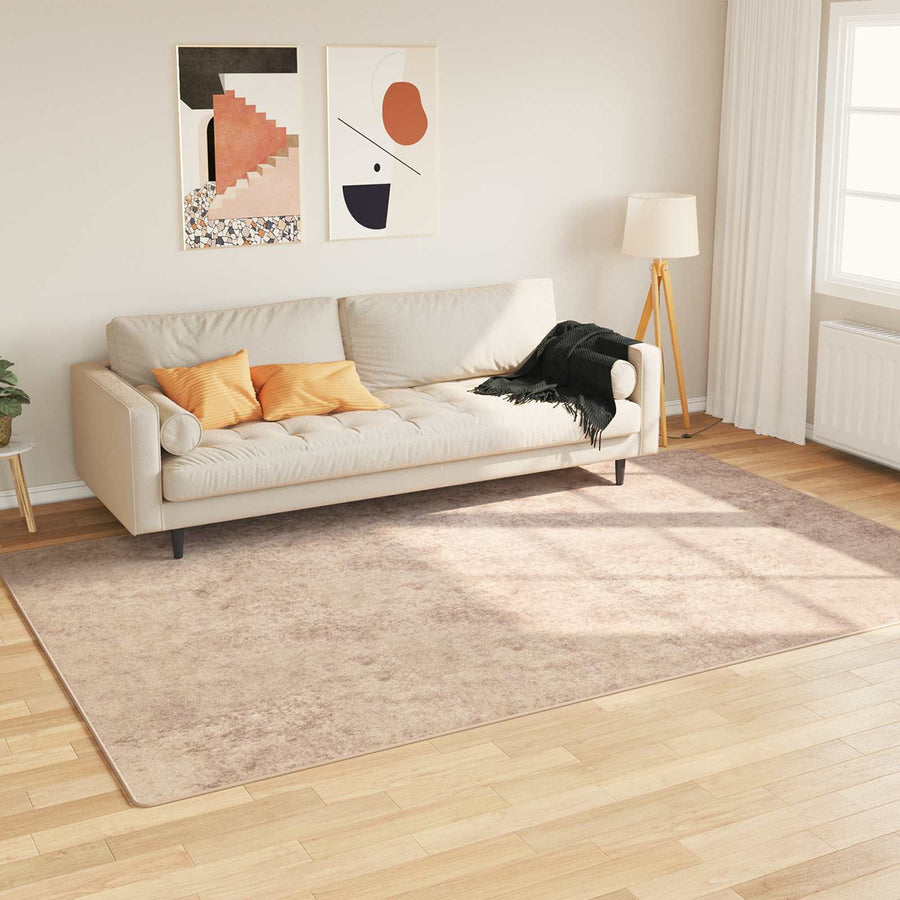 Vloerkleedloper MARSA Beige 190 x 300 cm Polyester en PVC