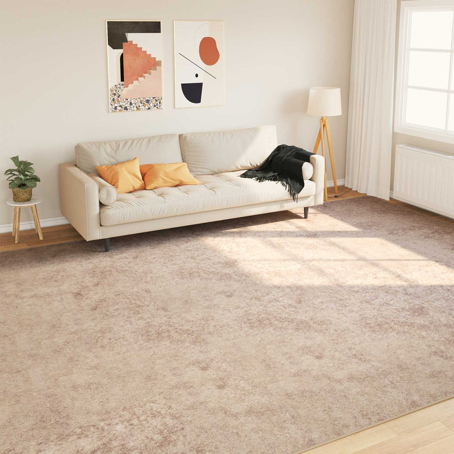 Vloerkleedloper MARSA Beige 300 x 400 cm Polyester en PVC