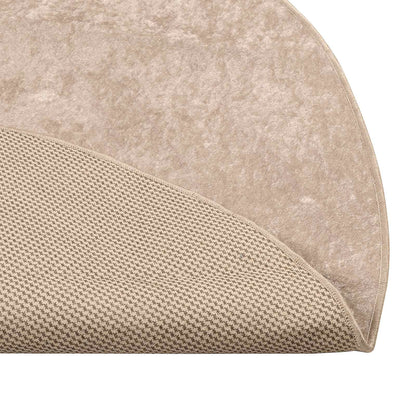 Vloerkleedloper MARSA Beige 120 x 120 cm Polyester en PVC