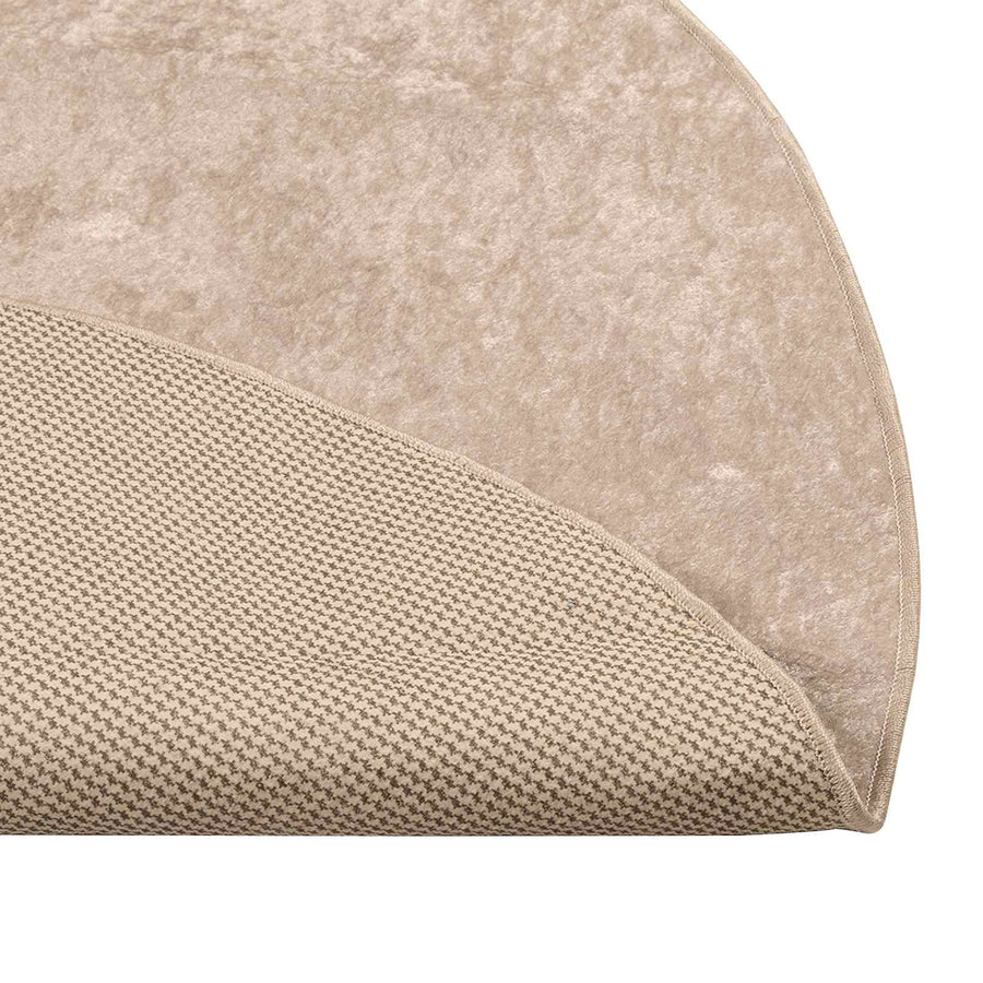 Vloerkleedloper MARSA Beige 120 x 120 cm Polyester en PVC