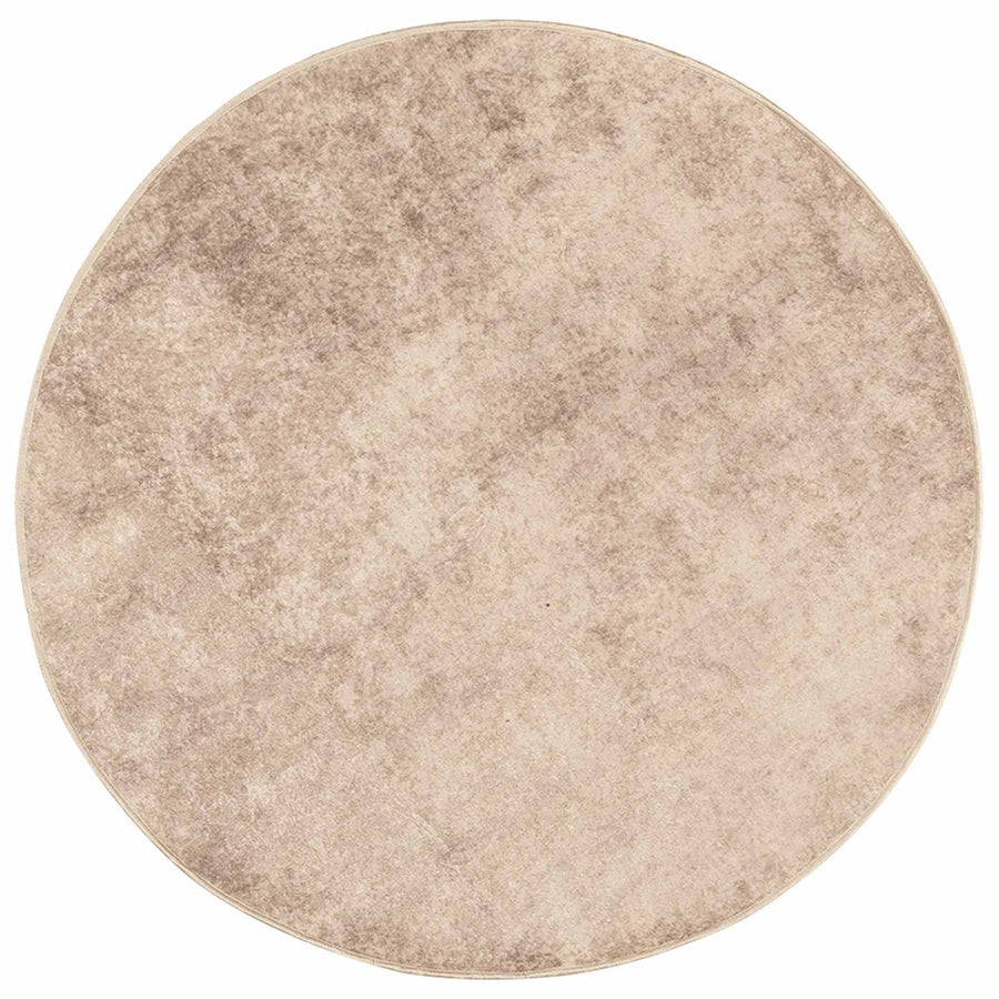 Vloerkleedloper MARSA Beige 120 x 120 cm Polyester en PVC