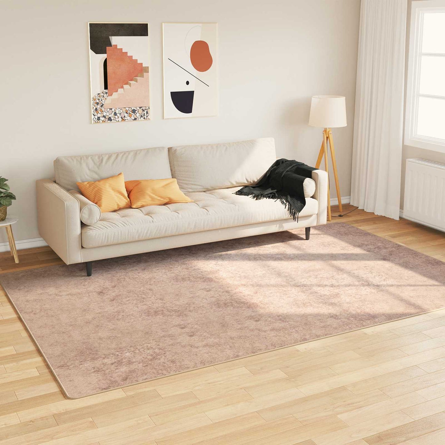 Vloerkleedloper MARSA Zand 150 x 230 cm Polyester en PVC