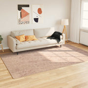 Vloerkleed loper 190x300 cm zand polyester