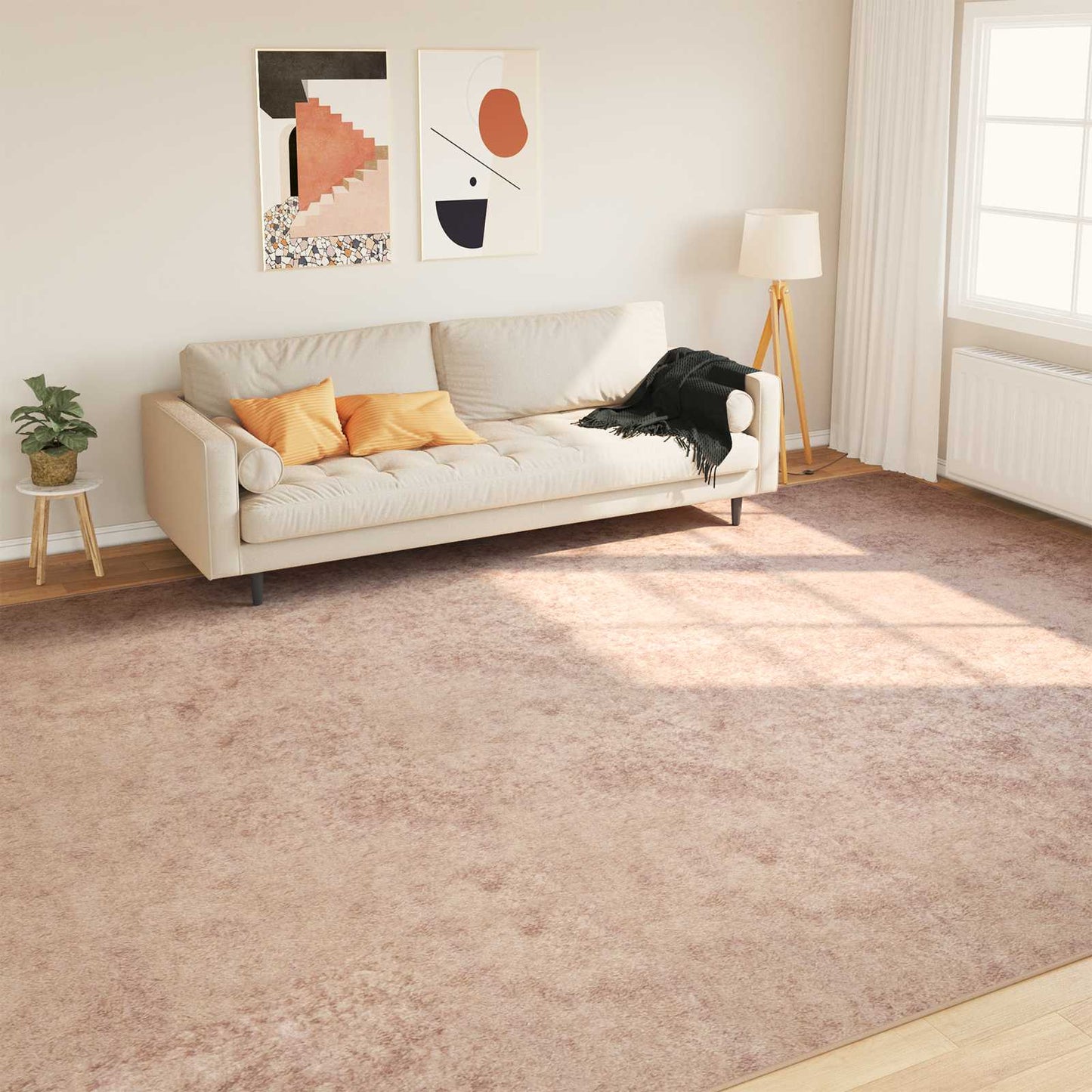 Vloerkleedloper MARSA Zand 300 x 400 cm Polyester en PVC