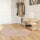 Rug runner MARSA Sand 120 x 120 cm Polyester and PVC