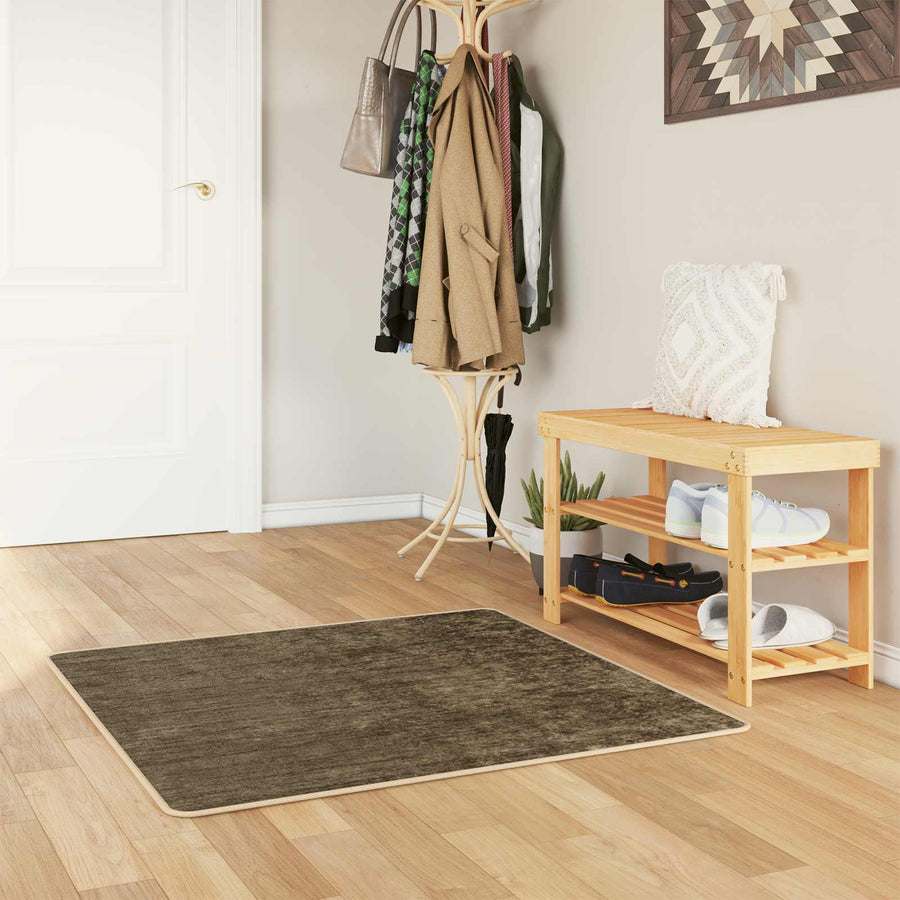 Vloerkleedloper MARSA Bosgroen 100 x 100 cm Polyester en PVC