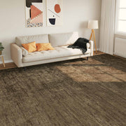 Vloerkleedloper 400x300 cm bosgroen polyester PVC