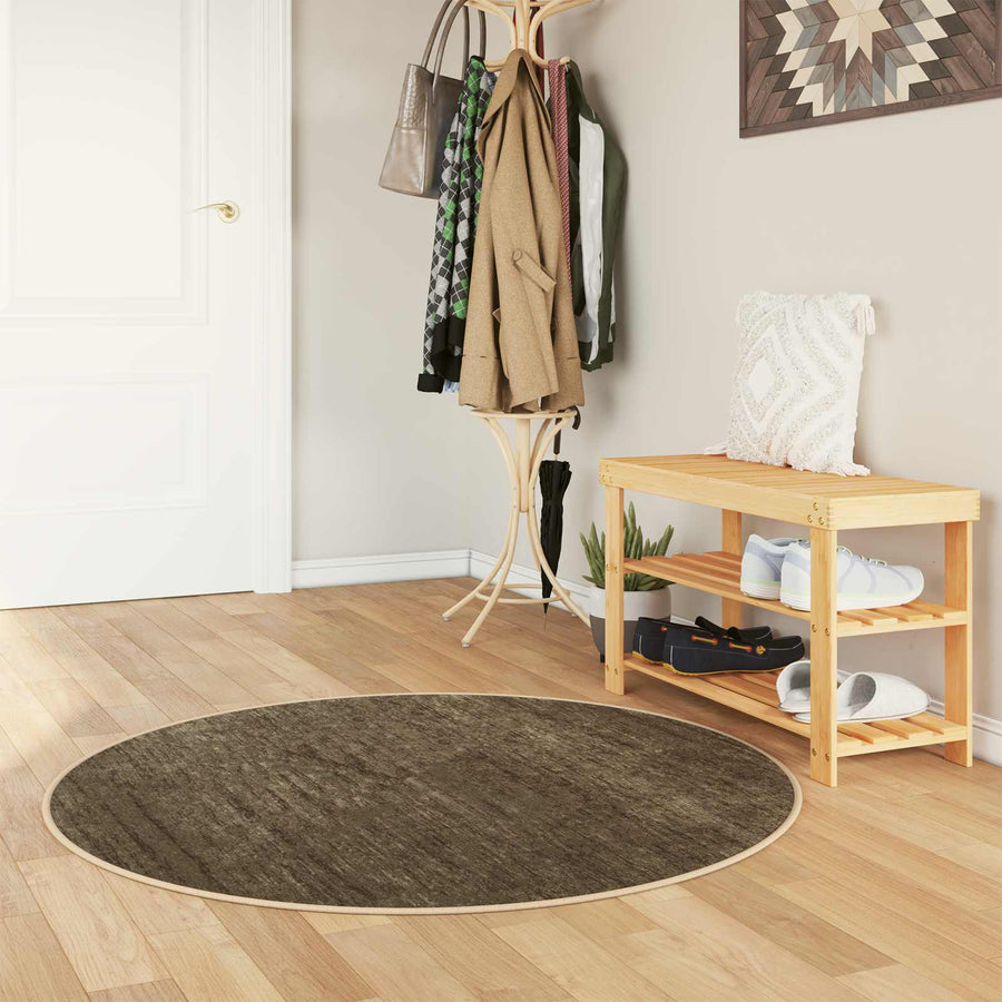 Vloerkleedloper MARSA Bosgroen Ø 120 cm Polyester en PVC