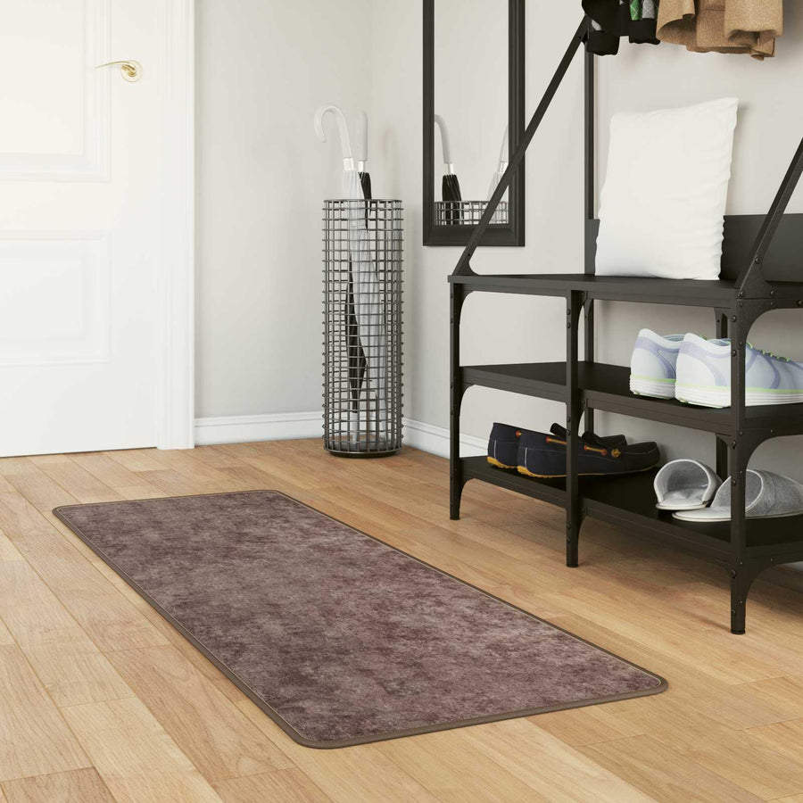 Vloerkleedloper MARSA Grijs 200 x 50 cm Polyester en PVC
