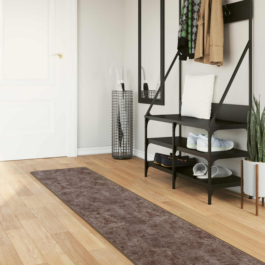 Vloerkleedloper MARSA Grijs 350 x 50 cm Polyester en PVC