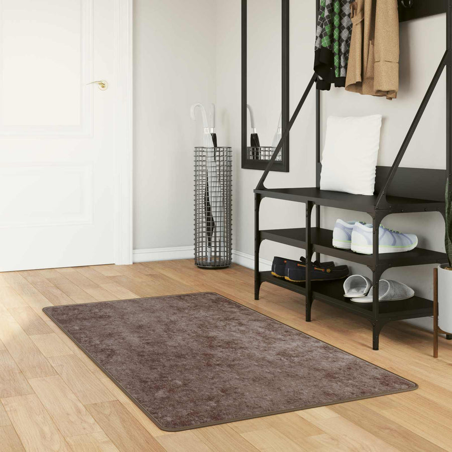 Vloerkleedloper MARSA Grijs 200 x 80 cm Polyester en PVC