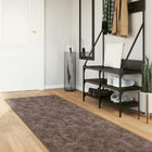 MARSA Grey Runner Rug 250 x 100 cm Polyester and PVC