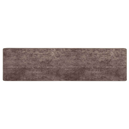 Vloerkleedloper MARSA Grijs 400 x 100 cm Polyester en PVC