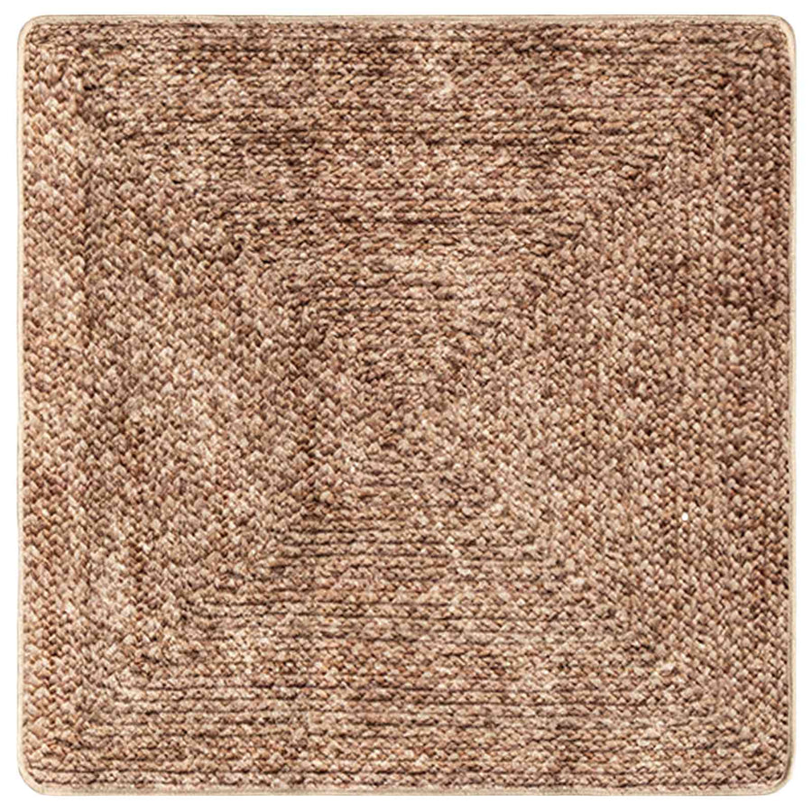 Vloerkleedloper MARSA Geel 100 x 100 cm Polyester en PVC