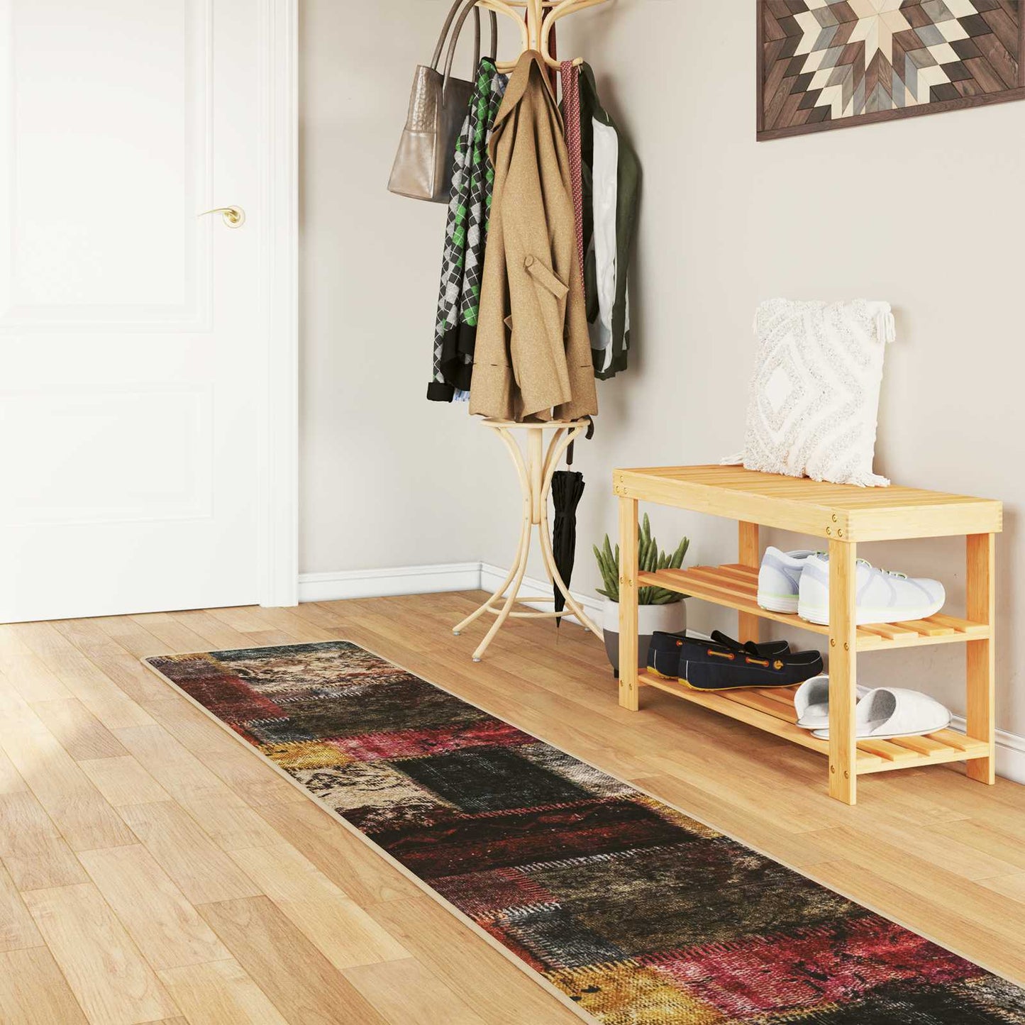 Vloerkleedloper MARSA Multikleur 250 x 50 cm Polyester en PVC