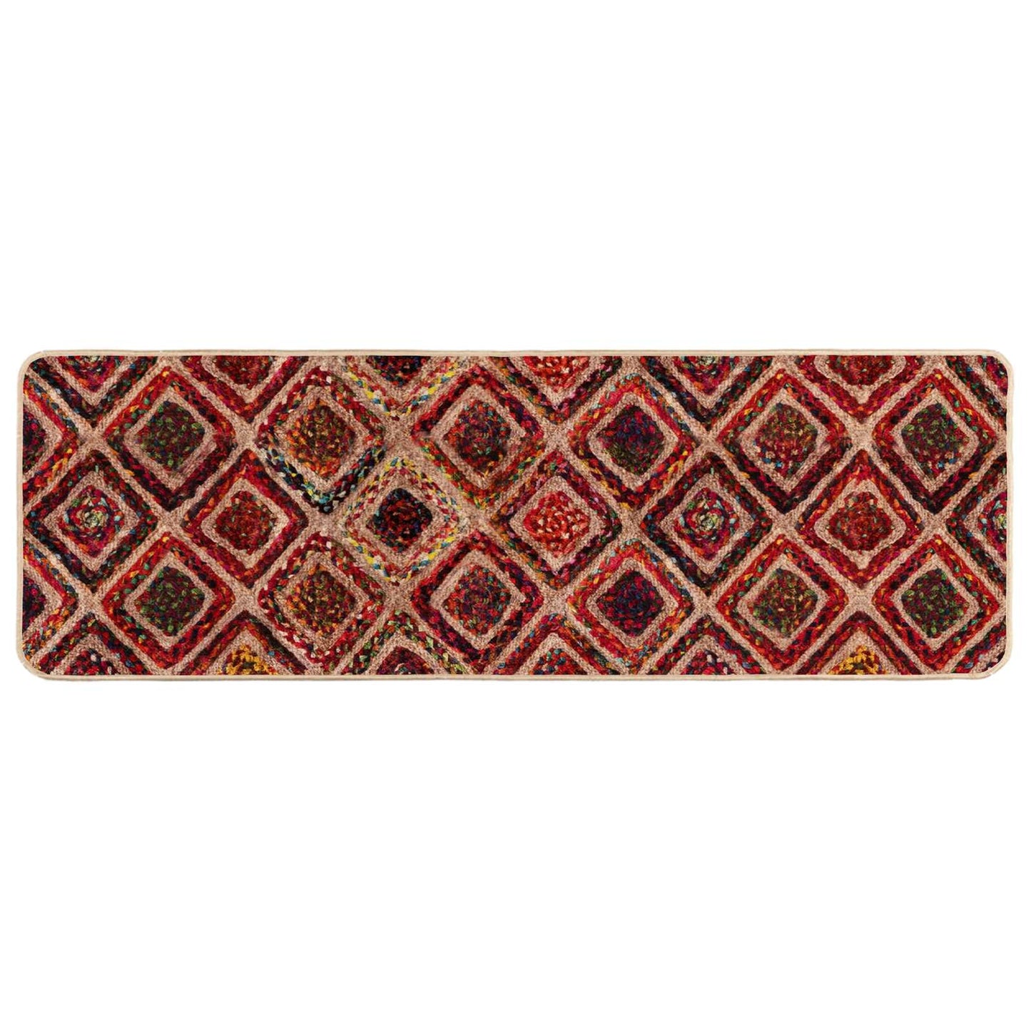 Vloerkleedloper MARSA Multikleur 50 x 100 cm Polyester en PVC