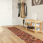 Vloerkleedloper 50 x 350 cm multikleur polyester PVC