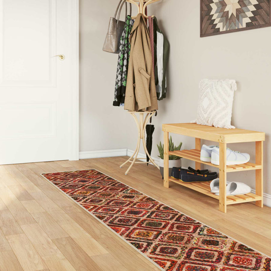 Vloerkleedloper MARSA Multikleur 50 x 400 cm Polyester en PVC