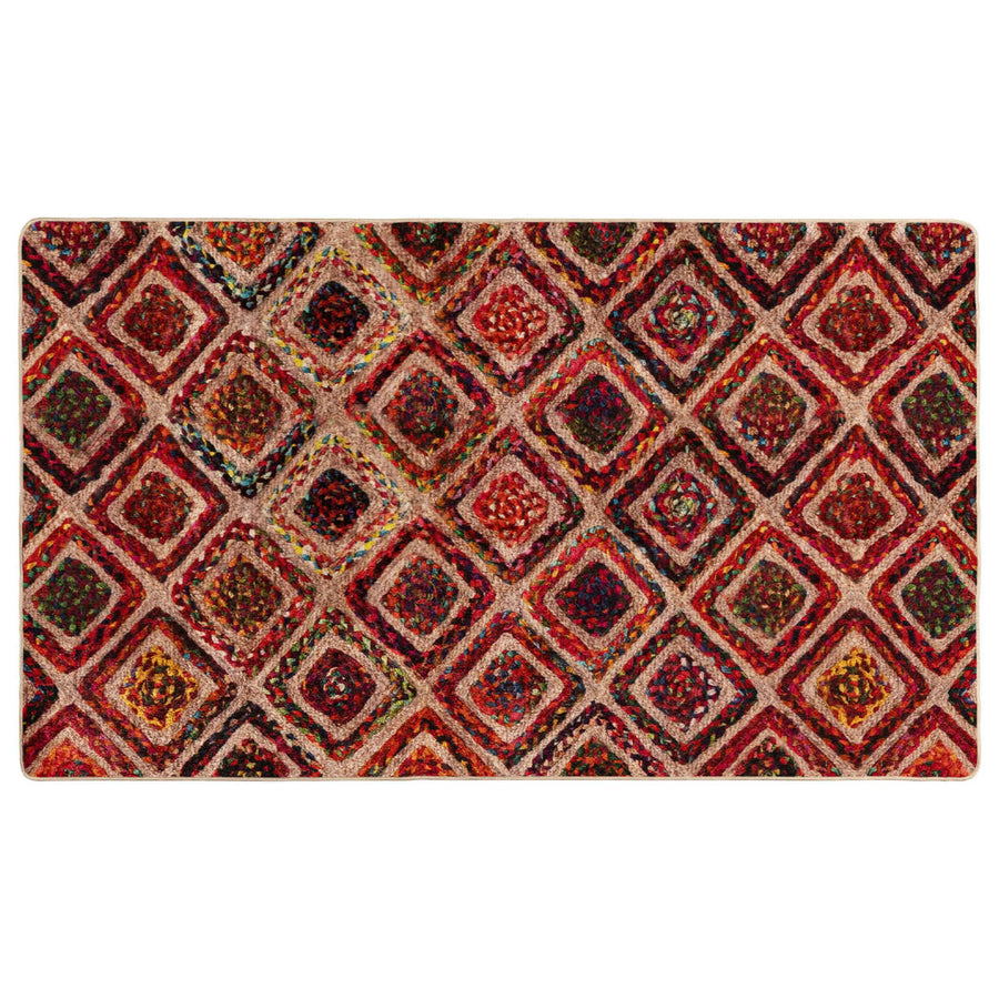 Vloerkleedloper MARSA Multikleur 80 x 200 cm Polyester en PVC