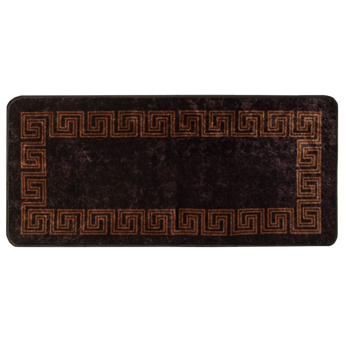 Vloerkleedloper MARSA Zwart 50 x 100 cm Polyester en PVC