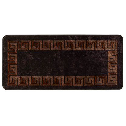 Vloerkleedloper MARSA Zwart 50 x 100 cm Polyester en PVC